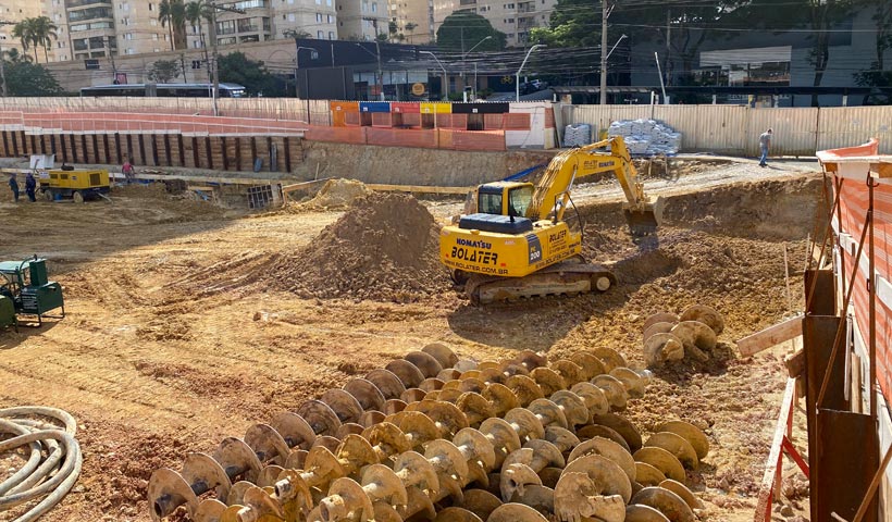 Residencial - escavação