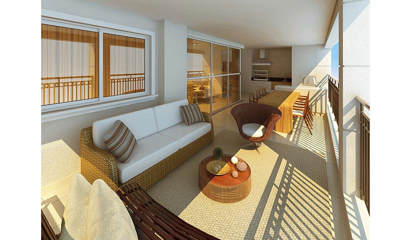 Chácara Sant’Anna – Terraço de 189 m²
