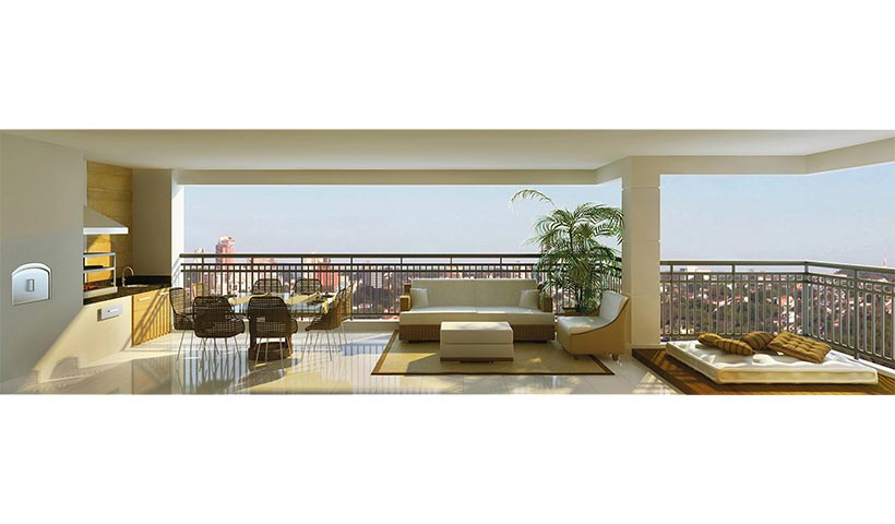 Chácara Sant’Anna – Terraço de 254 m²