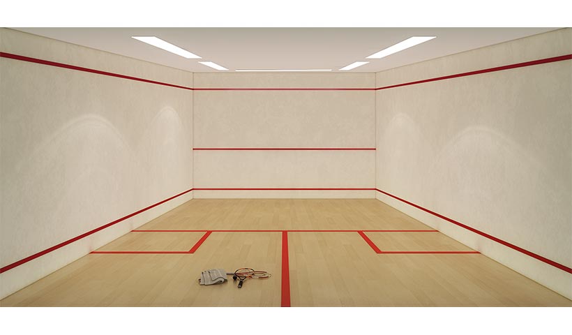 Chácara Sant’Anna – Quadra de squash