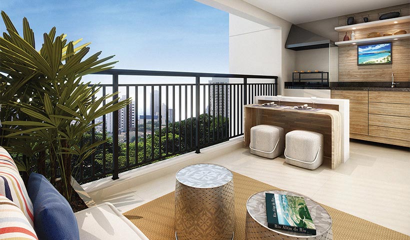 Botânica – Terraço de 106 m²