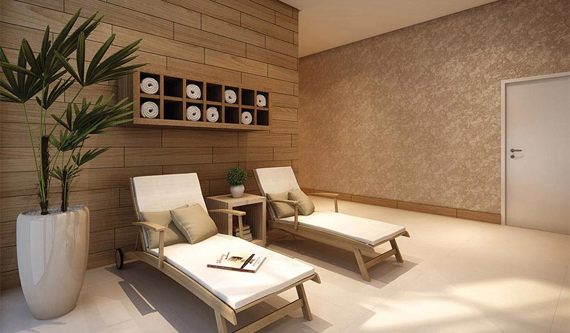 Jardim – Descanso/sauna