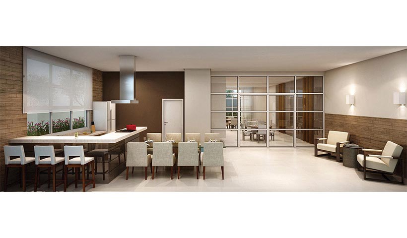 Jardim – Espaço gourmet