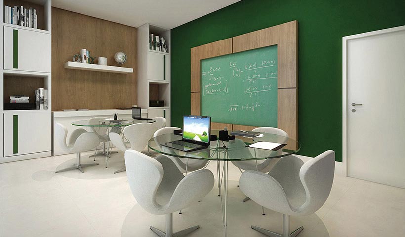 Jardim – Sala de estudos