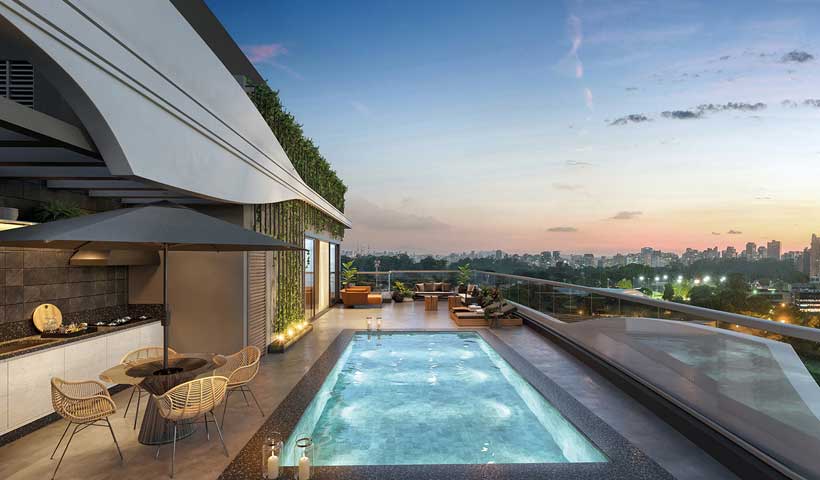 EZ Infinity - Voo Terraço Duplex