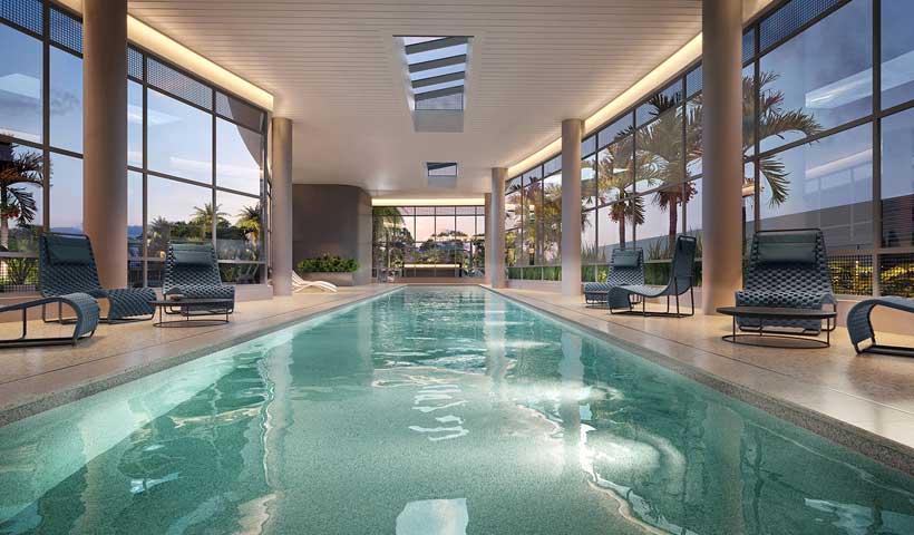 EZ Infinity - Piscina Adulto de 25 m Coberta e Aquecida