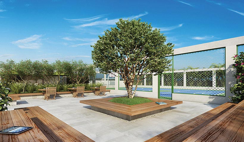 Gran Quadra Giardino – Praça juvenil