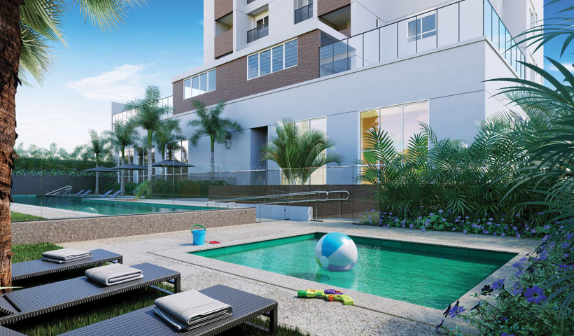 Le Jardin Ibirapuera – Piscina infantil