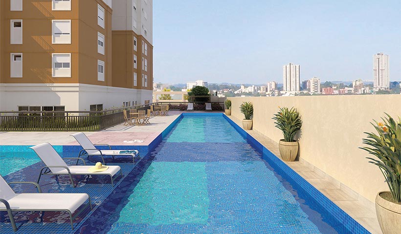 Massimo Residence – Piscina adulto com 25 m