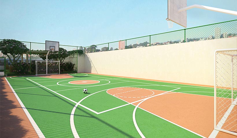 Massimo Residence – Quadra poliesportiva