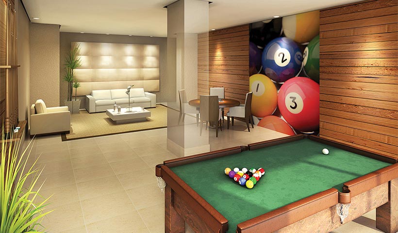 Massimo Residence – Salão de jogos