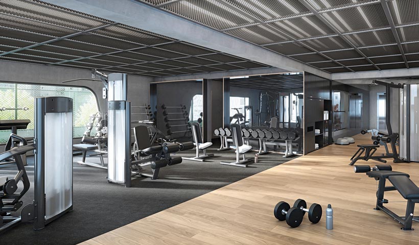 PERSPECTIVA ILUSTRADA DO FITNESS