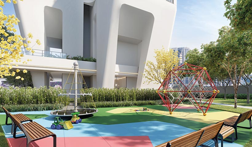 PERSPECTIVA ILUSTRADA DO PLAYGROUND