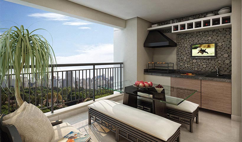 Parque Ventura – Terraço de 100 m²