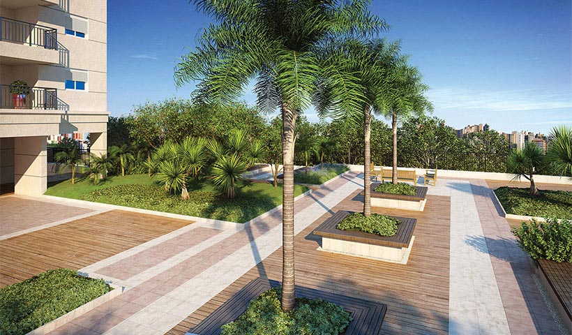 Parque Ventura – Praça central