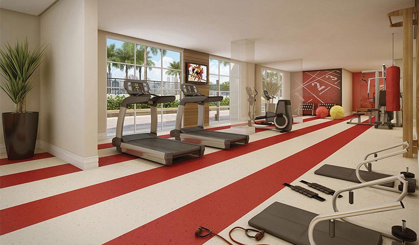 Parque Ventura – Sala de ginástica
