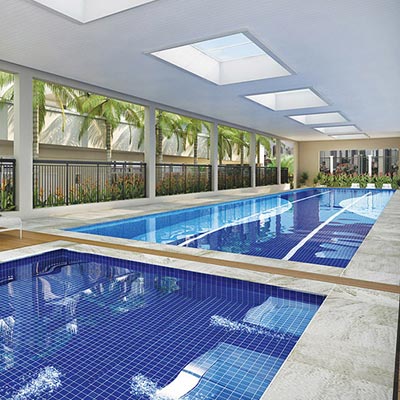Premiatto Sacomã - Piscina coberta