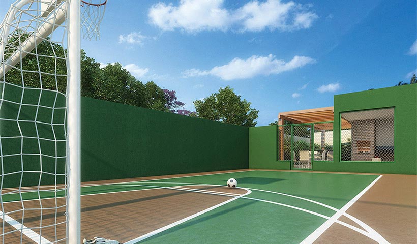 Quality House Ana Costa – Quadra recreativa