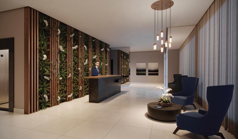 Sky House – Hall de acesso