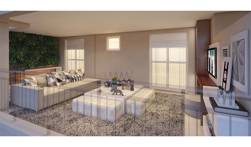 Splendor Ipiranga – Terraço duplex inferior de 330 m²