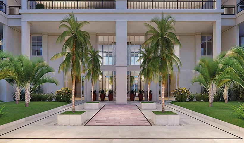 Splendor Ipiranga – Praça de entrada