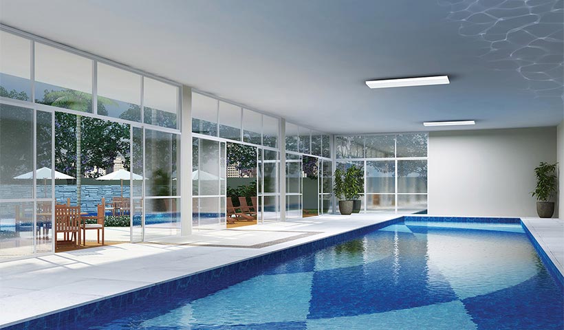 Varanda Tremembé – Piscina coberta