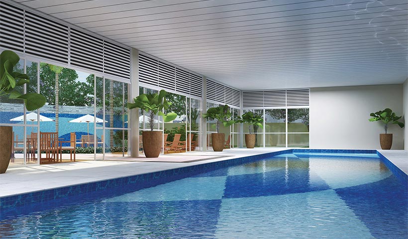 Varanda Tremembé – Piscina coberta